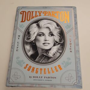 Dolly Parton Songteller My Life in Lyrics Hardback Book